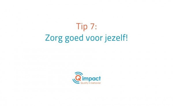 Zorg goed voor jezelf Zorg goed voor jezelf