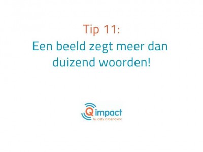 Een beeld zegt meer dan duizend woorden Een beeld zegt meer dan duizend woorden