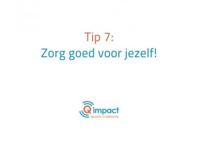 Zorg goed voor jezelf Zorg goed voor jezelf